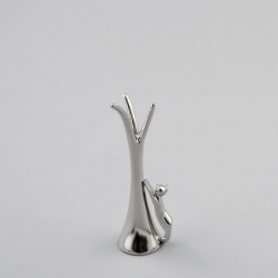 Baguier Porte-collier chat