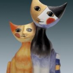 Chat Serafina e Rosina de Rosina Wachtmeister