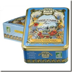 Tisane sommeil provence d'anta sélection au manoir des arômes Saint Maur