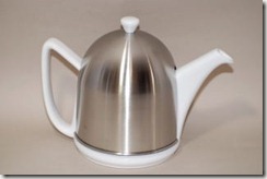théière cosy manto blanche  grand modèle vue sélection au manoir des arômes